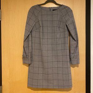 Grey checked Dress